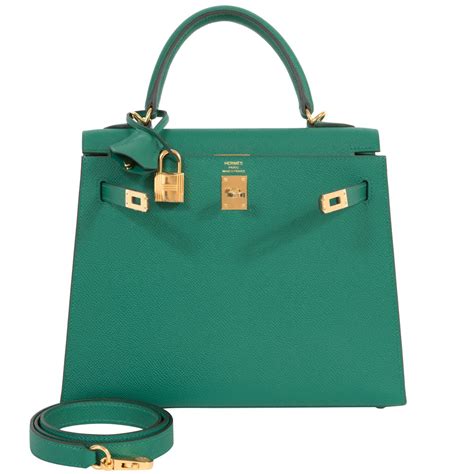 Hermes Kelly Vert Vertigo 